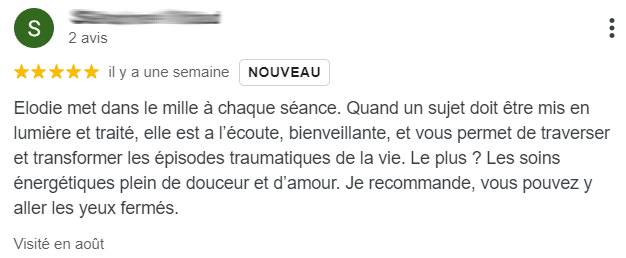 Avis psy thérapeute sucé sur erdre